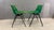 Mid-Century Modern Green Plastic Conference Chairs in Chrome Frame, Italy, 1985, Set of 2 For Sale - Image 9 of 11