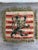 Textile Contemporary Striped Lion Aubusson Throw Pillows - A Pair For Sale - Image 7 of 9