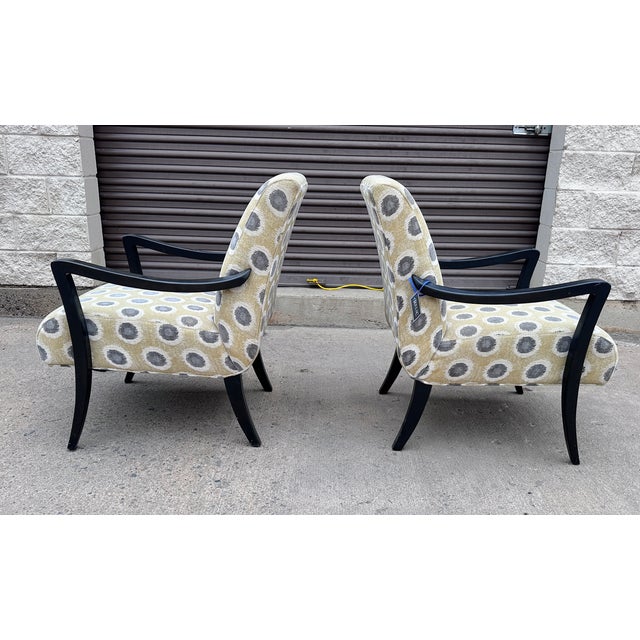 Hooker Furnishings Sam Moore Dante Exposed Wood Chairs, a Pair For Sale - Image 13 of 18