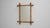 Wood 19th Century France Tan Wood Mirror For Sale - Image 7 of 8