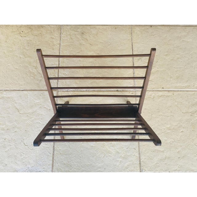 Mid-Century Modern Mid-Century Folding Magazine Rack attributed to Cees Braakman, 1960s For Sale - Image 3 of 18