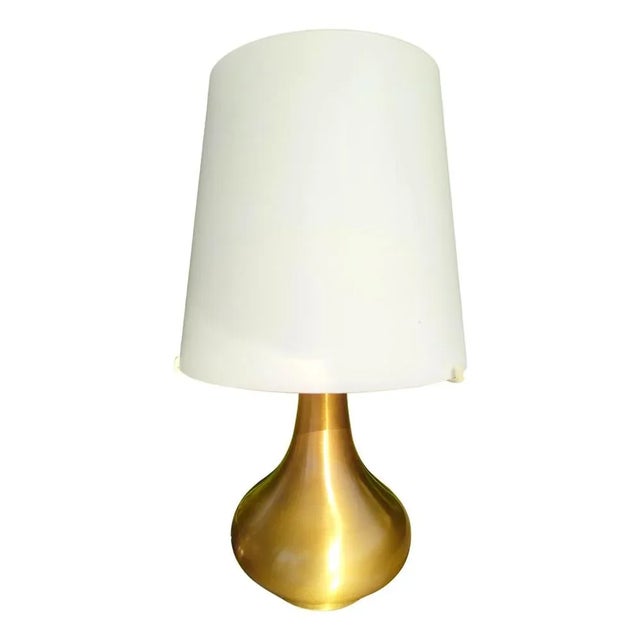 Mid-Century Modern Model Golden Brass 2344 by Max Ingrand for Fontana Arte, 1950s For Sale - Image 3 of 8