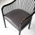 Brickel Associates 1980s Bentwood Spindle Chairs Attributed to Ward Bennett for Brickell Associates For Sale - Image 4 of 7