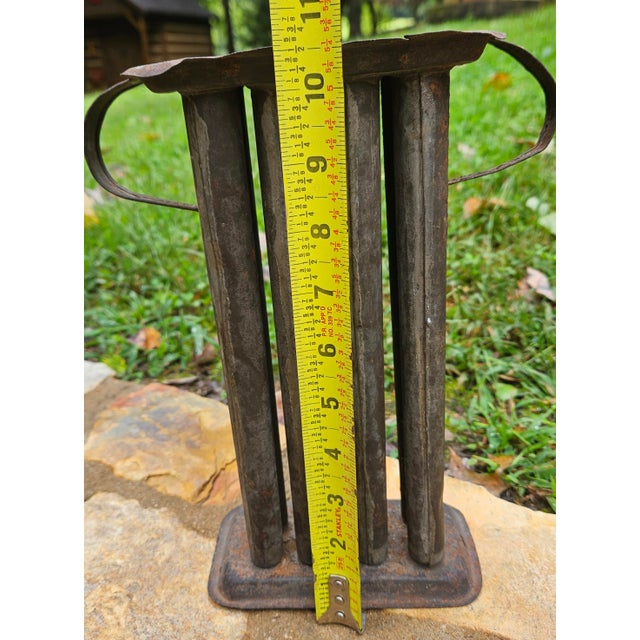 Mid 1800 2 Handled Candle Mold For Sale - Image 10 of 11