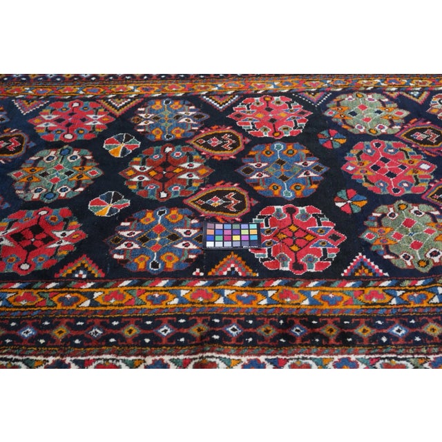 Early 20th Century Antique Shiraz Rug 5'1'' X 10'6'' For Sale - Image 5 of 11