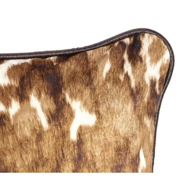 High-quality soft brushed velvet suede Kravet designer fabric with luxurious cowhide spots print. Comes in the famous...