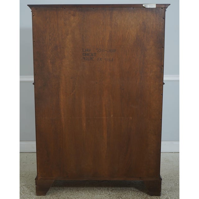 Lexington Palmer Home Cherry Tall Chest For Sale - Image 14 of 16
