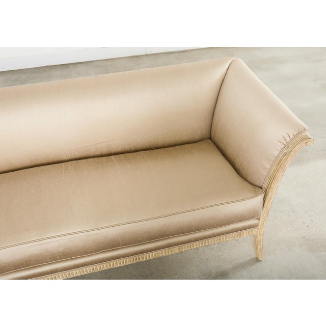 Sally Sirkin for Robert Scott Regency Style Flared Sofa For Sale - Image 12 of 18