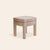 Rose Linen Piero Ottoman by Ceraudo For Sale - Image 8 of 8
