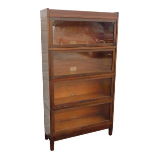 Globe Wernicke Sectional Stackable Bookcase Display Lawyer File Cabinet 6570c For Sale