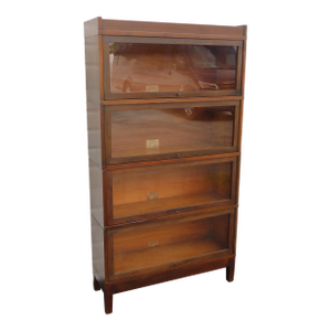 Globe Wernicke Sectional Stackable Bookcase Display Lawyer File Cabinet 6570c
