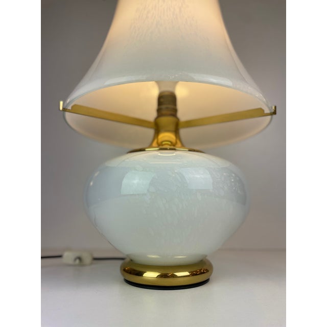 Vintage Murano Table Lamp by F. Fabbian, 1970 For Sale - Image 9 of 18