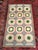 Vintage Hand-Hooked Rug, Allover Geometric Design, Wool & Cotton, American Folk Art, 3x5 For Sale In Chicago - Image 6 of 14