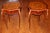 1990s Pair of French Louis XV Style Mixed Wood Inlaid Ormolu End Tables For Sale - Image 4 of 10