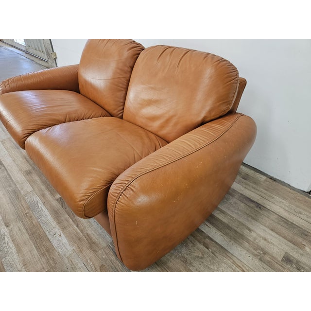 Mid-Century Modern Piumotto Two-Seater Sofa by Arrigo Arrigoni for Busnelli, 1970 For Sale - Image 3 of 18