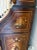 Antique Italian Marquetry Inlaid Burr Walnut Bureau Bookcase, 1920 For Sale - Image 17 of 18