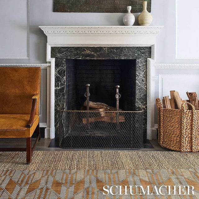 2020s Schumacher Fitzgerald 10' x 14' Rug in Brown For Sale - Image 5 of 6