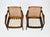 Tan Model 400 Lounge Chairs attributed to Hartmut Lohmeyer for Wilkhahn, 1950s, Set of 2 For Sale - Image 8 of 13