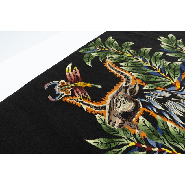 Le Bouc Blue Tapestry by Jean Lurçat, France, 1950s For Sale - Image 11 of 14