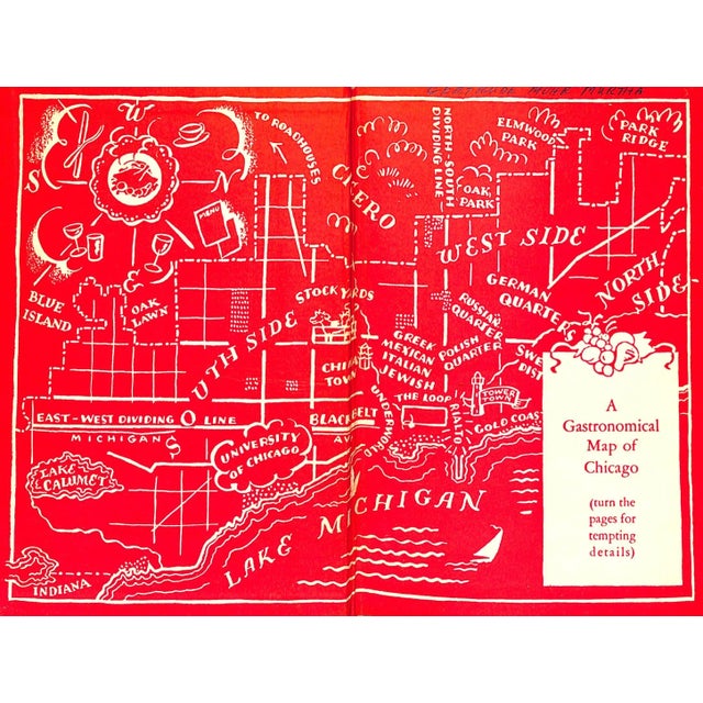 American "Dining in Chicago: An Intimate Guide" 1931 Drury, John For Sale - Image 3 of 7