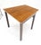 Set of Trapezoid Walnut Mid Century Modern Nesting Stacking End Side Tables MINT For Sale - Image 11 of 14