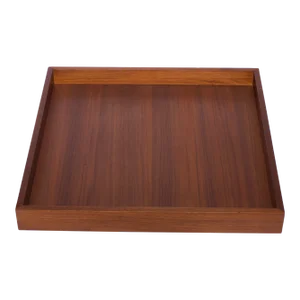 Modern Walnut Serving Tray