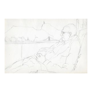 Myriam Cahn Figure Drawing in a Landscape For Sale