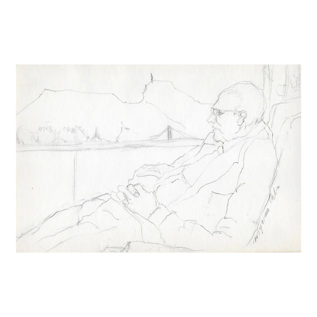 Myriam Cahn Figure Drawing in a Landscape For Sale