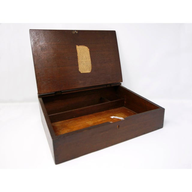 Antique Victorian Wood Lap Desk Chairish