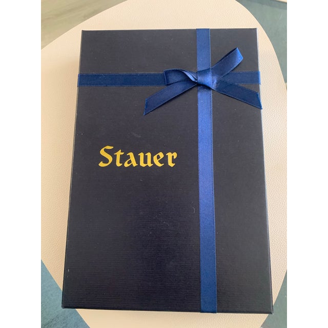 1990s Stauer Chrysocolla Beaded Necklace, Bracelet & Earrings Set With Original Box For Sale In San Francisco - Image 6 of 8