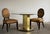 Mid-Century Modern 6 Person Henredon Brass & Burl Wood Hexagonal Pedestal Dining Table With Glass Top, Mid-Century For Sale - Image 3 of 7