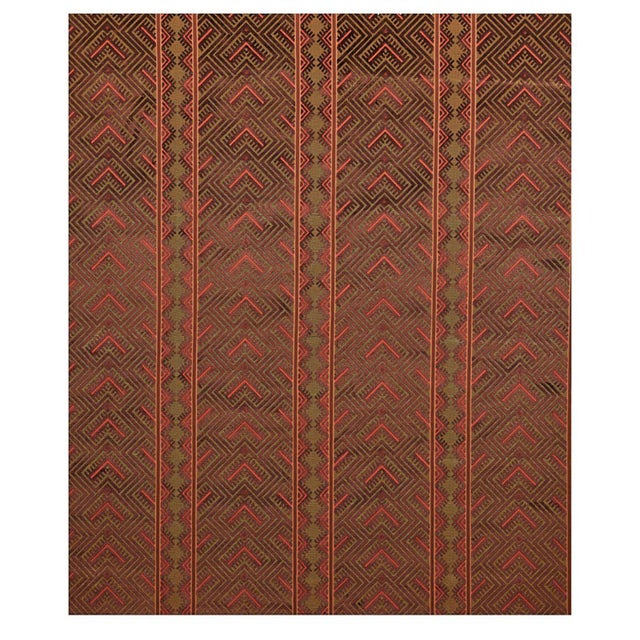 Parvin Velvet is a luxe cut velvet that combines several weaving techniques to create a truly extraordinary work of art....