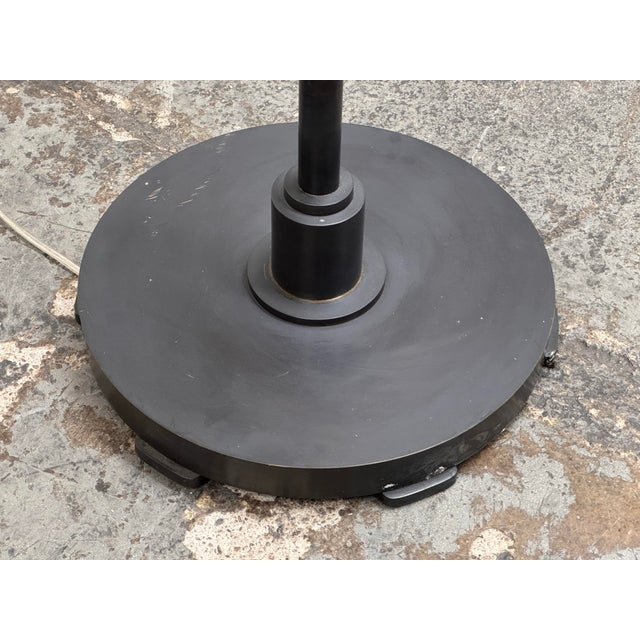 Library Style Swing-Arm Floor Lamp For Sale - Image 10 of 12