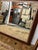 Early 21st Century Mahogany With Silver Gilt Etched Frame Wall Mirror For Sale - Image 5 of 12
