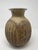 Mid-Century Modern Mid Century Textured Ceramic Vase For Sale - Image 3 of 10