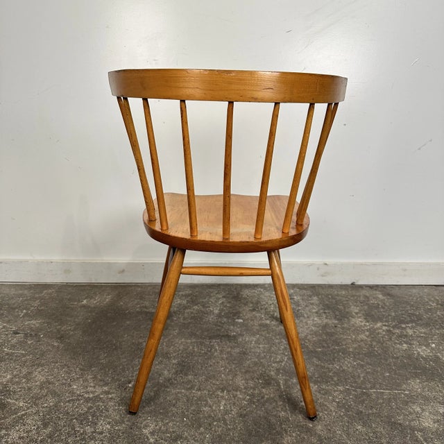 Mid 20th Century George Nakashima N19 Straight Chair Early 1940’s 451 Example For Sale - Image 5 of 10