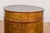 Burmese Vintage Negora Lacquer Circular Storage Bin with Vertical Stripes For Sale - Image 4 of 12