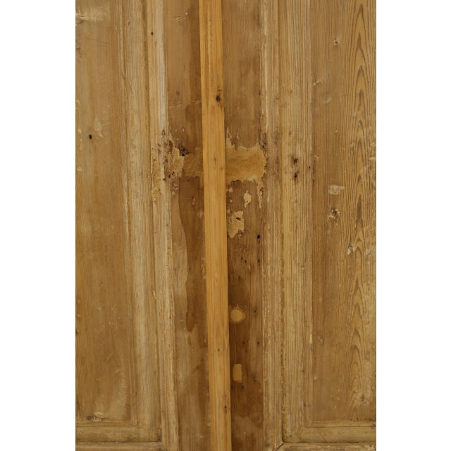 Rustic European Late 19th Century Double French Doors - a Pair For Sale - Image 3 of 5