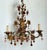 Vintage Italian Murano Glass Floral Chandelier For Sale - Image 12 of 12
