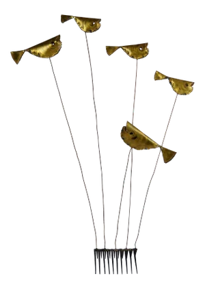 1960s DeGroot Brass Fish Sculpture