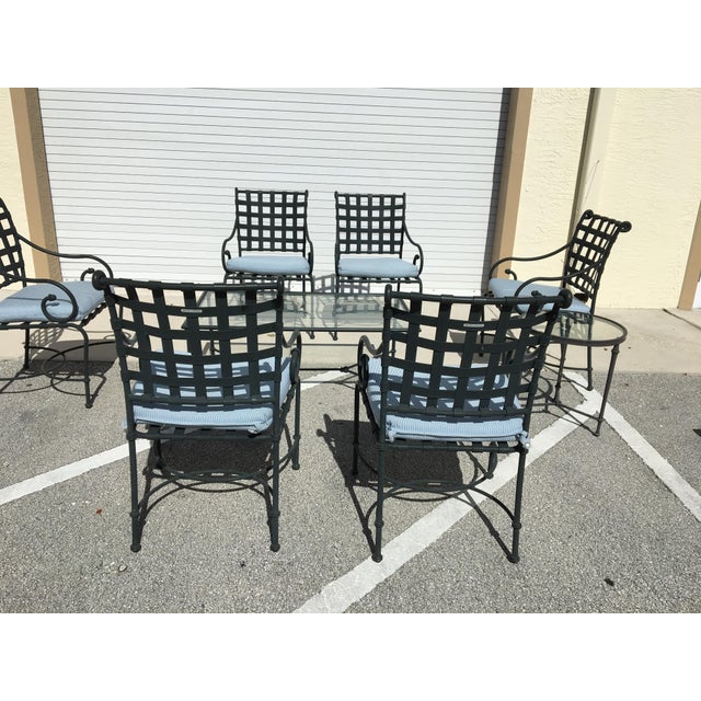 Brown Jordan Florentine Outdoor Patio Set Set of 6 Chairish