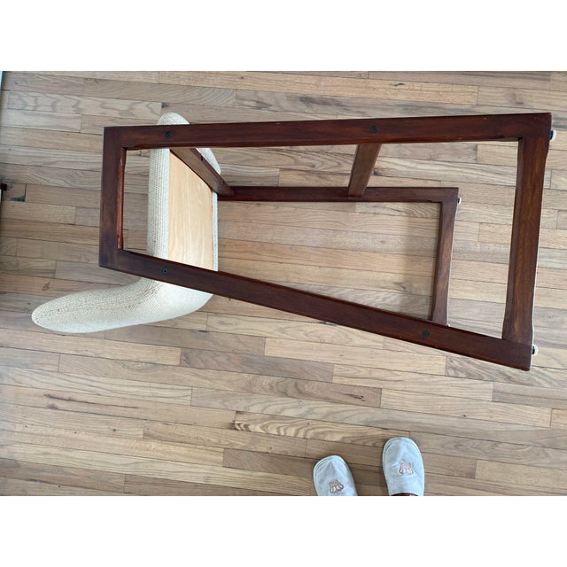 Mid Century Modern Teak Danish Bar Stools - a Pair For Sale In Atlanta - Image 6 of 11