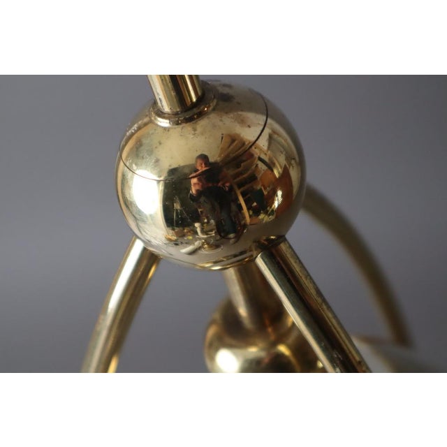 Mid-Century Brass Hanging Lamp from WKR Leuchten 1960s For Sale - Image 12 of 18