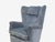 Blue Danish Cabinetmaker, Lounge Chairs, Blue Velvet, Stained Wood, Denmark, 1950s For Sale - Image 8 of 11