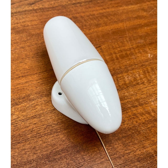 Mid-Century Modern German Ceramic 6065 Sconce by Wilhelm Wagenfeld for Lindner, 1950s For Sale - Image 16 of 18