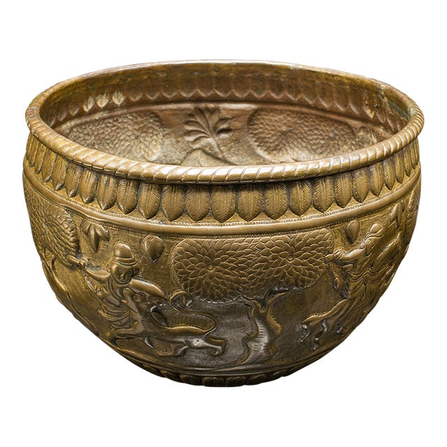 1900's Antique Offering Bowl For Sale