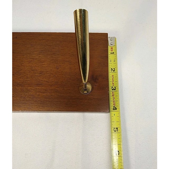 Vintage MCM W. A. Sheaffer's Fountain Pen Holder Stand Wood Double Swivel For Sale - Image 6 of 6