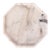 Artifacts Trading Company Octagonal Marble Tray in White For Sale