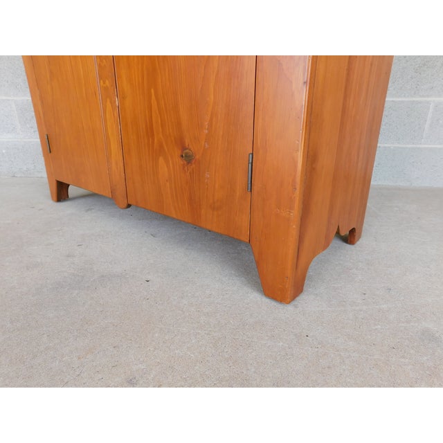 Primitive Shaker Style Pine Dry Sink For Sale - Image 11 of 15