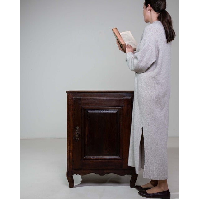 Wood Early 19th Century France Louis XV Brown Wood Storage Cabinets & Cupboards For Sale - Image 7 of 11